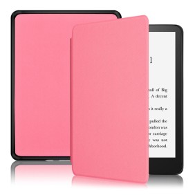Custodia protettiva, ReaderBG, Poliuretano, Per Amazon Kindle Paperwhite 2021, Rosa chiaro