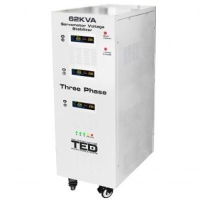 Stabilizzatore di rete massimo 62KVA-SVC con servomotori trifase-trifase / TED000217