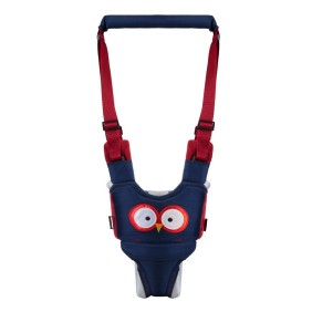 Pettorina da passeggio per bambini, removibile, modello gufo blu e rosso, DARO®