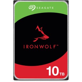 Disco rigido Seagate IronWolf Pro da 10 TB, 7.200 giri/min, cache da 256 MB, SATA-III
