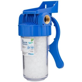 Kit filtro anticalcare AquaPUR con polifosfati, 7", protezione autowash, boiler, boiler