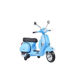 Motocicletta elettrica per bambini Vespa, Ramiz, blu