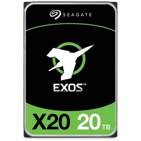 Server HDD Seagate Exos X20 512e 20TB, 7.200 giri/min, cache sì 256 MB, SATA III
