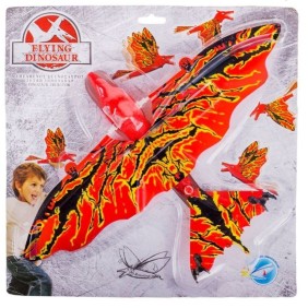Giocattolo del drago volante, arancione, 27 cm