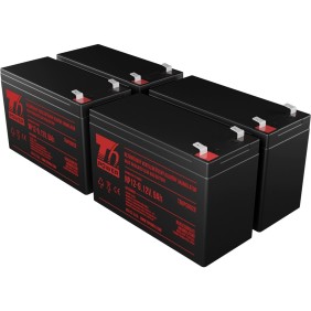 Set batterie APC KIT RBC24, RBC115, RBC116, RBC132, RBC133 - T6 Batteria di alimentazione