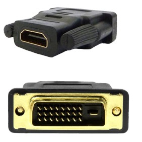 Adattatore CIMUTO DVI a HDMI, tipo schermo maschio-femmina, connettori placcati oro, alta qualità