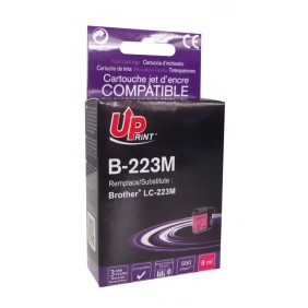 UPRINT BJ223MUP Cartuccia d'inchiostro magenta, 8 ml, compatibile LC223M