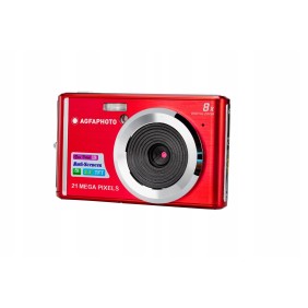 Fotocamera digitale AgfaPhoto DC5200 21MP HD 720p, Rossa