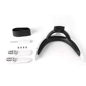 Set di protezione per occhiali VR, compatibile con Oculus Quest 2, Nero/Bianco