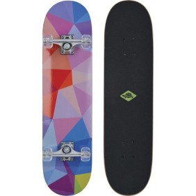 Skateboard, Schildkröt, Kicker 31 Abstract, Multicolor