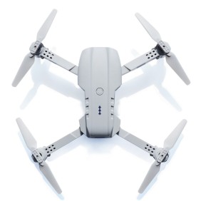Drone Visio E99 Pro 2, doppia fotocamera 4k HD con trasmissione live al telefono, WIFI, batteria 3,7 V 1800 mAh, autonomia - 20 minuti, grigio