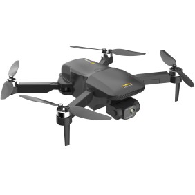Drone GPS 5G pieghevole con gimbal a tre assi e motore brushless, 2 batterie 60 minuti di autonomia, fotocamera EIS Anti Shake 4K FHD, 267g, grigio scuro