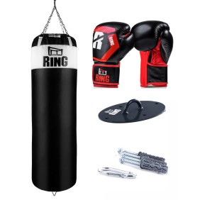 Set da allenamento ad anello, sacco da boxe/guanti/supporto