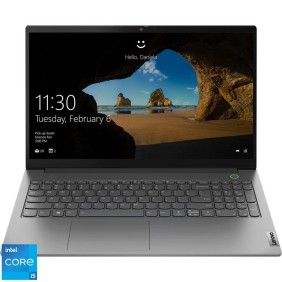 Laptop Lenovo ThinkBook 15 G2 ITL, Intel® Core™ i5-1135G7 fino a 4.20 GHz, 15.6", IPS, 24 GB, SSD 1 TB NVME, grafica Intel® Iris™ Xe, sistema operativo SENZA, Mineral Grey