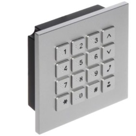 Modulo tastiera con codice di accesso Dahua, VTO4202F-MK, Argento