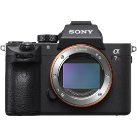 Fotocamera mirrorless corpo Sony Alpha A7R III, 42,2 MP, full-frame, sensori CMOS Exmor R, attacco E, Nero