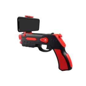 Pistola wireless Bluetooth, Omega, Per Android/iOS, Rosso/Nero