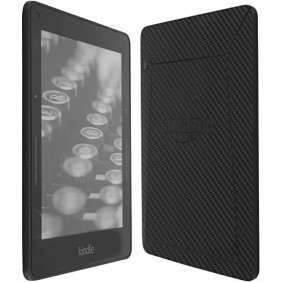 Pellicola adesiva skin, per Kindle Oasis 2019, schermo 7", nero carbone, protezione posteriore