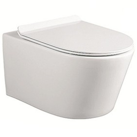 Vaso WC sospeso con coperchio SPARKE modello KESSY 01 WHITE