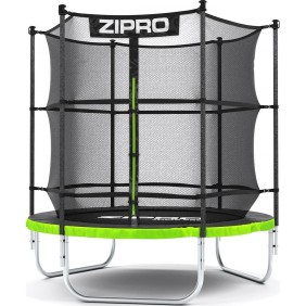 Trampolino da giardino Zipro Jump Pro Premium, 6 piedi, 183 cm, con rete interna