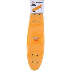 No Fear Skateboard per bambini, 57x15x9 cm PP/PVC, arancione