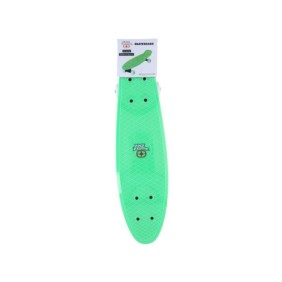 No Fear Skateboard per bambini, 57x15x9 cm PP/PVC, verde
