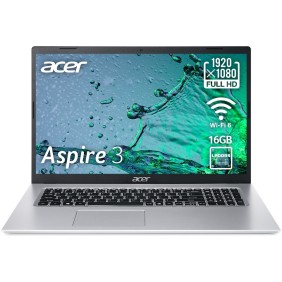 Acer Aspire 3 A315-24P laptop con processori AMD Ryzen™ 5 7520U fino a 4.30 GHz, 15.6", Full HD, IPS, 16 GB, 512 GB SSD, AMD Radeon™ 610M, senza sistema operativo, Argento
