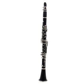 Clarinetto IdeallStore®, Virtù Musicale, 17 chiavi, 67 cm, nero, borsa inclusa