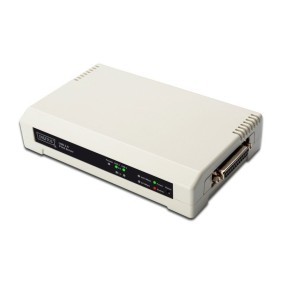 Server di stampa, Plastica, 10/100Mbps, USB-A, LPT, Bianco