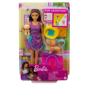 Playset Barbie - Adozione del cucciolo