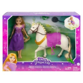 Set da gioco Disney Princess: Rapunzel e il cavallo Maximus