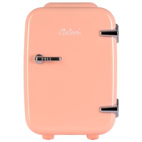 Minifrigo portatile Meloni con doppia funzione riscaldamento/raffreddamento, 4L, pesca
