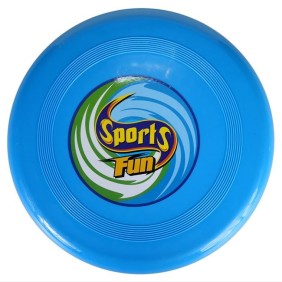 Disco Freesbee in plastica blu, 20 cm