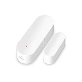 Sensori Wi-Fi magnetici per porte/finestre compatibili con Tuya SmartLife Alexa e Google Assistant, Onshop, Bianco