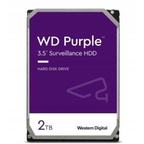 Unità disco rigido HDD, Western Digital, 2 TB, 5400 giri/min, Viola