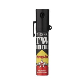 Spray al peperoncino IdeallStore®, Lady Defense 1000, disperdenti, autodifesa, 10,5 cm, 20 ml, nero
