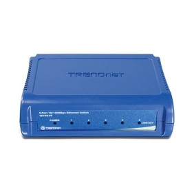 Lo switch TRENDnet TE100-S5 ha 5 porte 10/100Mbps