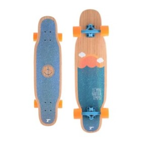 Skateboard per bambini, TEMPISH, Blu/Arancione