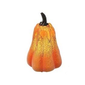 Luce notturna zucca di Halloween, Kaxyrooz, 5x5x9 cm, arancione
