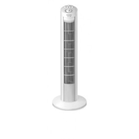 Ventilatori a torre Taurus ALPATEC TF 780. 45W, Timer 120 min., 3 velocità, movimento oscillante, altezza 75 cm. Bianco
