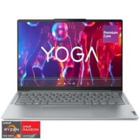 Laptop ultraportatile Lenovo Yoga Slim 6 14APU8 con processori AMD Ryzen™ 5 7540U fino a 4,90 GHz, 14", WUXGA, OLED, 16 GB, SSD sì 1 TB, scheda grafica AMD Radeon™ 740M, senza sistema operativo, Misty Grey, 3 anni in atto Assistenza Premium
