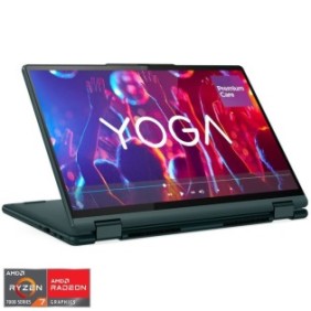 Laptop ultraportatile Lenovo Yoga 6 13ABR8 con processori AMD Ryzen™ 7 7730U fino a 4,5 GHz, 13,3", WUXGA, IPS, Touch, 16 GB, SSD sì 512 GB, scheda grafica AMD Radeon™, Windows 11 Home, Dark Teal, 3 anni sito Web Premium Care della garanzia