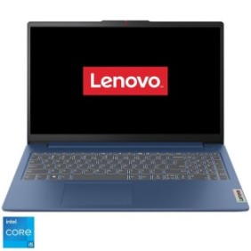 Laptop Lenovo IdeaPad Slim 3 15IAH8 con processori Intel® Core™ i5-12450H fino a 4,4 GHz, 15,6", Full HD, IPS, 8 GB, SSD sì 512 GB, grafica Intel® UHD, senza sistema operativo, Abyss Blue