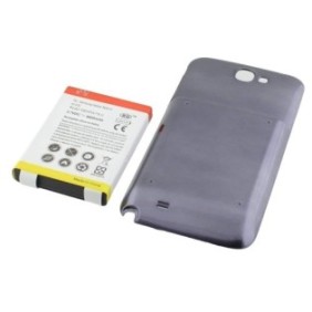 Batteria estesa, compatibile con Samsung Note 2, N7100, 4800mAh, 654713
