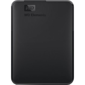 HDD esterno portatile WD Elements, 2TB, 2.5", USB 3.0, Nero