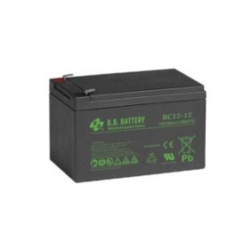 Batteria BB al piombo acido, 12 V 12 Ah, VRLA AGM, UPS