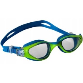 Occhialini da nuoto, Aqua-Speed, Per bambini, Crowell, Nero/Verde