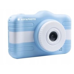 Fotocamera digitale Agfa per bambini con giochi, blu