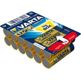 Batterie alcaline VARTA Longlife Extra AA, 12 pz
