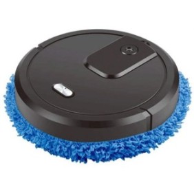 Mop elettrico con pulizia a secco e ad umido, copertura 120 mq, funzione umidificatore, alimentazione USB, Blasko